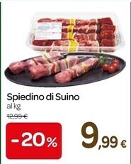 Carrefour Express Spiedino di suino offerta
