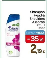 Head & shoulders shampoo assortiti