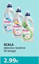 Scala detersivo lavatrice