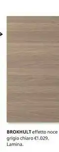 IKEA Brokhult Effetto Noce Grigio Chiaro offerta