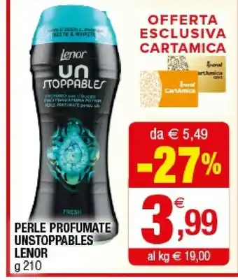 Iperal Lenor Perle Profumate Unstoppables offerta