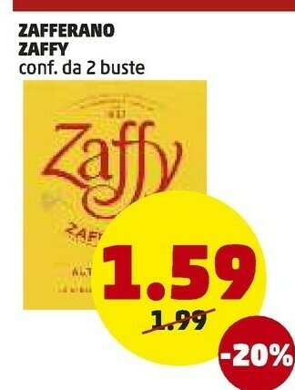 PENNY Zaffy Zafferano offerta