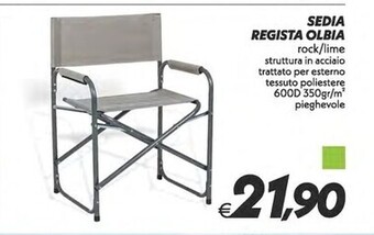 Iper Super Conveniente Sedia regista olbia offerta