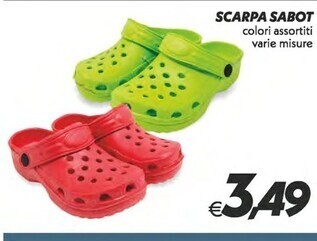 Iper Super Conveniente Scarpa sabot offerta