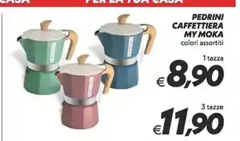 Pedrini caffettiera my moka