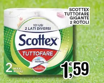 Gecop Scottex Tuttufare Gigante 2 Rotoli offerta