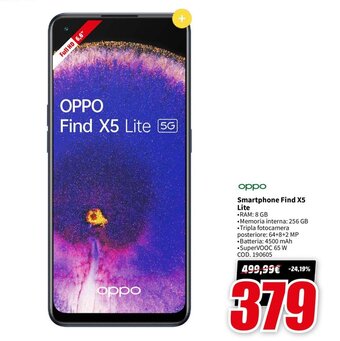 Oppo Smartphone Find X5 Lite