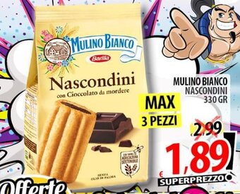 MULINO BIANCO NASCONDINI 330 GR