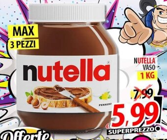 NUTELLA VASO 1 KG