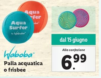 Waboba Palla acquatica o frisbee