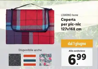 Coperta per pic-nic 127x168 cm