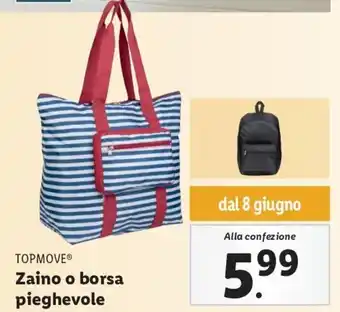 TOPMOVEⓇ Zaino o borsa pieghevole