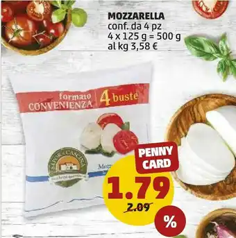 PENNY Sapor di Cascina Mozzarella La Latteria 500 G(ml) offerta