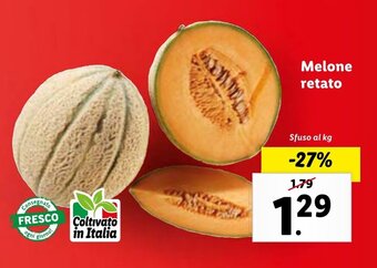 Lidl Melone retato offerta
