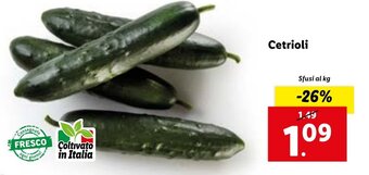 Lidl Cetrioli offerta