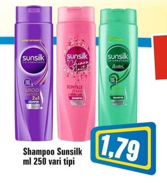 Shampoo Sunsilk ml 250 vari tipi