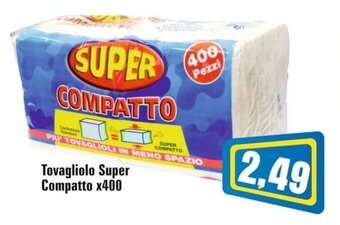 Punto Vigas Tovagliolo Super Compatto x400 offerta