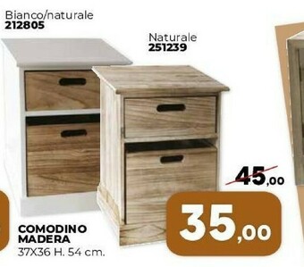 Comodino Madera