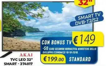 Akai Tvc Led 32 Smart 374017