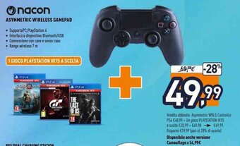 nacon ASYMMETRIC WIRELESS GAMEPAD