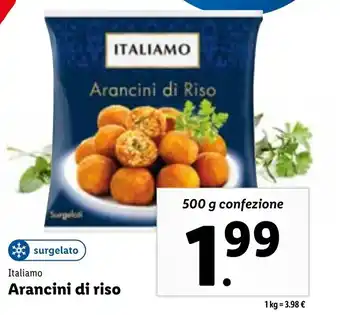 Arancini di Riso 500 g confezione