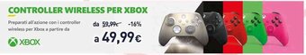 CONTROLLER WIRELESS PER XBOX