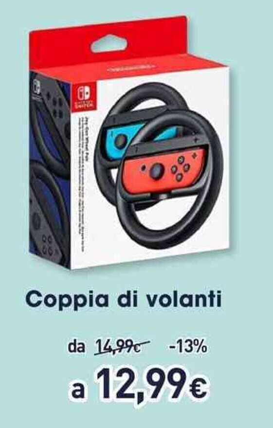 Unieuro Coppia di volanti offerta