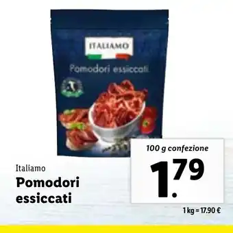 Lidl Pomodori essiccati 100 g confezione offerta
