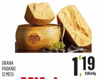 GRANA PADANO 12 MESI