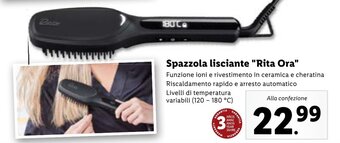Lidl Spazzola lisciante "Rita Ora" offerta