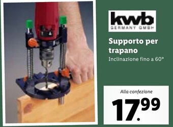 Lidl Supporto per trapano offerta