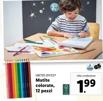 Lidl Matite colorate, 12 pezzi offerta