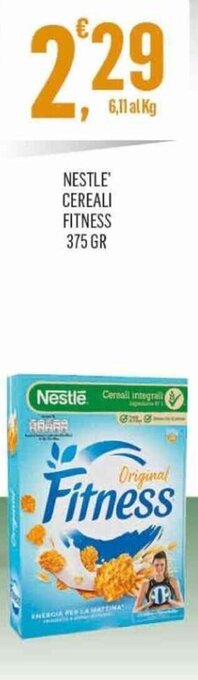 NESTLE' CEREALI FITNESS 375 GR