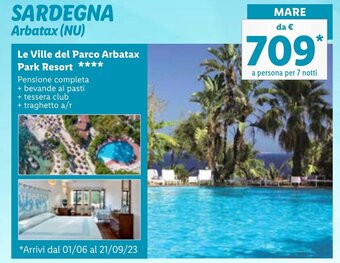 Lidl SARDEGNA Arbatax (NU) offerta