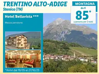 Lidl TRENTINO ALTO-ADIGE Stenico (TN) offerta