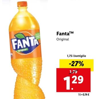 Fanta™ Original 1,75 l bottiglia
