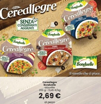 Cereallegre Bonduelle assortite 200 g