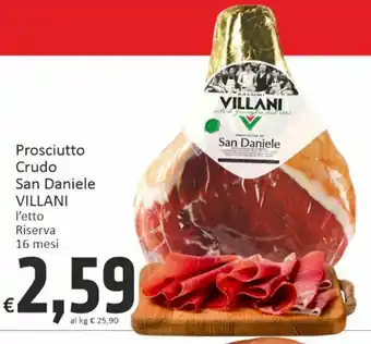 Prosciutto Crudo San Daniele VILLANI