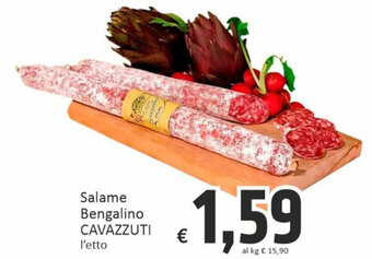 Salame Bengalino CAVAZZUTI l'etto