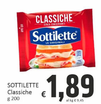 SOTTILETTE Classiche g 200