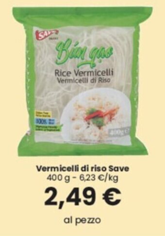 Interspar Vermicelli di riso Save 400 g offerta