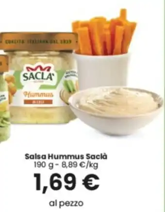 Salsa Hummus Saclà 190 g