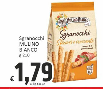 Paghi Poco Sgranocchi MULINO BIANCO g 210 offerta