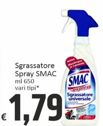 Sgrassatore Spray SMAC ml 650