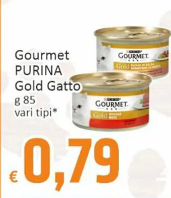 Gourmet PURINA Gold Gatto g 85 vari tipi*