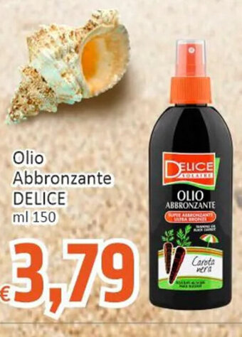 Olio Abbronzante DELICE ml 150