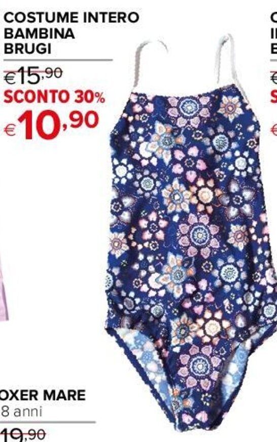 Iperal COSTUME INTERO BAMBINA BRUGI offerta