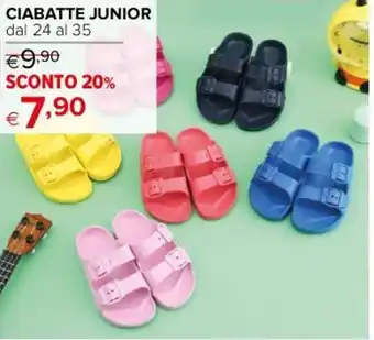 CIABATTE JUNIOR dal 24 al 35