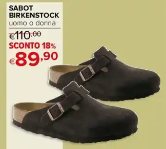 Iperal SABOT BIRKENSTOCK uomo o donna offerta