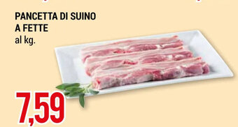 Hardis PANCETTA DI SUINO A FETTE offerta
